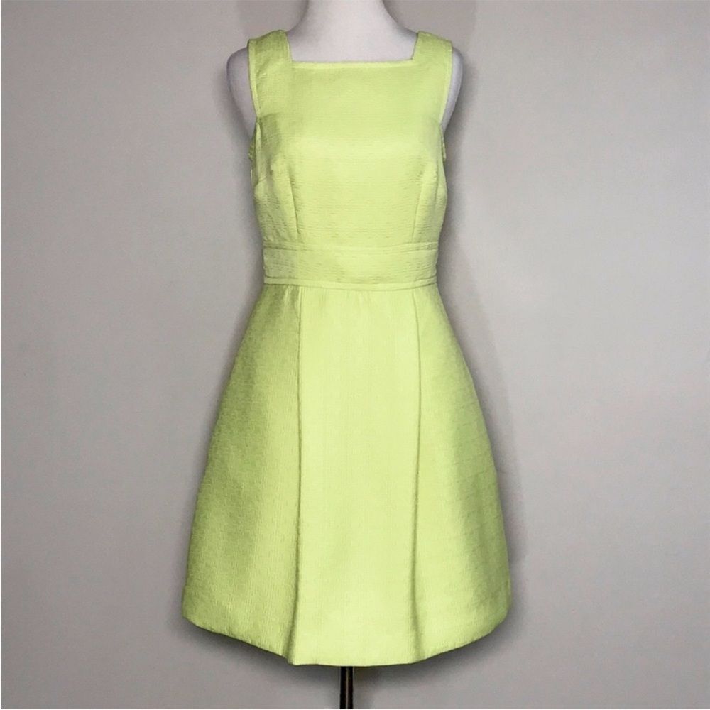 Heidi Wiesel tank dress 🍋🟩🍋 light green 🍋🍋🟩pockets 🌺 zip back 🌺 lined